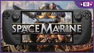 Warhammer 40,000: Space Marine 2 is almost playable on the Steam Deck