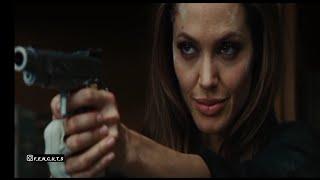 Angelina Jolie  Wanted Movie Gun Shoot Sence|