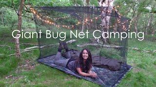 A Night in a Giant Bug Net + Breakfast with a Giant Bug