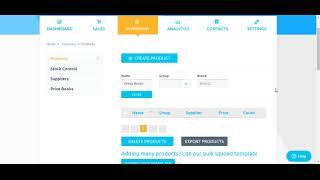 How to search for products in Inventory list using the Filter button on PrognoStore