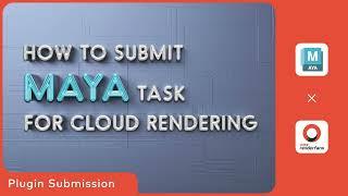 Maya Cloud Rendering Tutorial | Render with Fox Renderfarm Maya Plugin