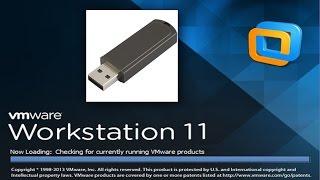 How to show USB flash on VMWare WorkStation 11