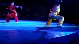 Chinese Wushu Association Demo in the United Nations building #5 Bare hands vs Spear