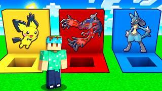 Don’t Choose the Wrong POKEMON HOLE in Minecraft PIXELMON!