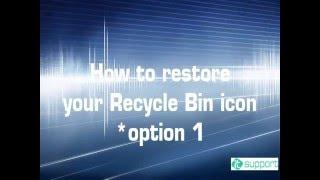 Missing Recycle Bin in Windows 10? Finding the Recycle Bin