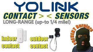 YoLink LoRa Contact Sensors | Outdoor Contact Sensor