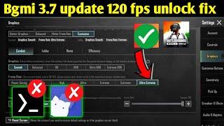 90 FPS 120 FPS BEST Unlock GFX TOOL For Bgmi/Pubg | New 3.7 Update | How Unlock 120 Fps In PUBG/BGMI