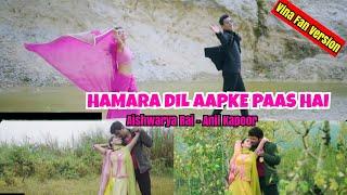 HAMARA DIL AAPKE PAAS HAI -Vina Fan Version recreate parodi india - Aishwarya Rai Anil Kapoor