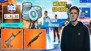 MrSavage, Endretta, & Refsgaard POP OFF IN VBUCK TOURNAMENT & WIN | Fortnite |