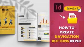 How to Create Navigation Button in PDF | Adobe Indesign Tutorial