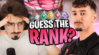 "Es tut mir WIRKLICH leid !" | Valorant Guess the Rank feat. @KUBAFPS