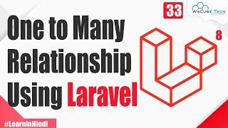 Laravel One to Many Eloquent Relationship Tutorial  - in Hindi #33