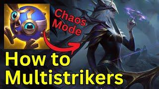 How to Beat Tocker's Trials With Multistrikers Chaos Mode! | Teamfight Tactics