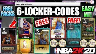 6 ACTIVE LOCKER CODES! NEW LOCKER CODES AND LOCKER CODES THAT DON'T EXPIRE IN NBA 2K20 MYTEAM