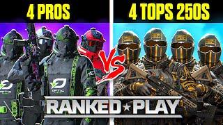 CALL OF DUTY PROS VS 4 TOP 250 RANKED PLAYERS