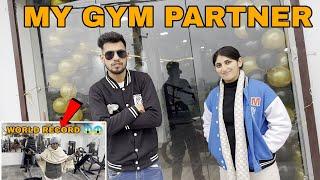 She is my Gym partner||Word record bna dia inone||Sahi Beyal Vlogs