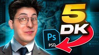 15 dk'da SIFIRDAN Adobe Photoshop 2024 Öğren!  (Photoshop Nasıl Yapılır)