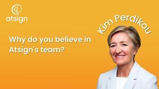 Why do you believe in Atsign's team? - Kim Perdikou Clip