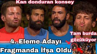 Survivorda 4. Eleme Adayı Fragmanda İfşa Oldu Kan Donduran Konsey Büyük İfşa Olaylı Konsey