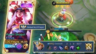 DIGENDONG DWIWOII  | TOP GLOBAL 8 FREYA | FREYZE MLBB | MOBILE LEGENDS BANG BANG