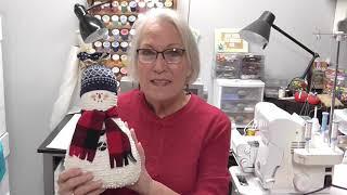 How to Sew a Chenille Snowman - Easy to Sew