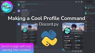 Making an Image Profile UI command in Discord.py