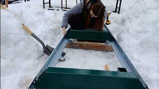 Assembling My Sawmill Off Grid in Alaska