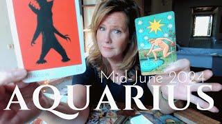 AQUARIUS : Take The FIRST STEP | Mid June 2024 Zodiac Tarot Reading