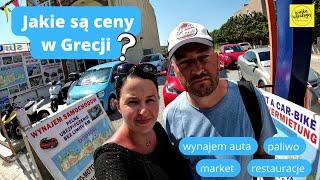 Ceny w Grecji - zobacz ile zapłacisz na Krecie za paliwo, wynajem auta, w markecie i w restauracji?