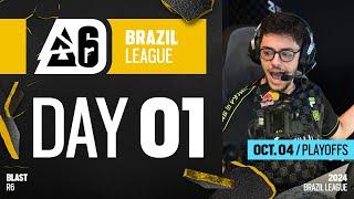 BLAST R6 | Brazil League 2024 - Stage 2 - Playoff - Day 1