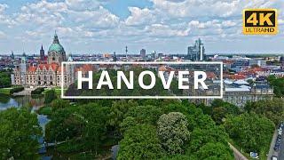 Hanover , Germany  | 4K Drone Footage (With Subtitles)