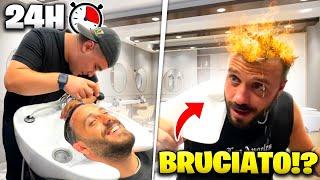  ANDREA diventa BARBIERE ma brucia i capelli a FIUS GAMER... 