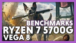 Ryzen 7 5700G Benchmark | 1080p | Low | Med | High