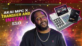 How I Transfer Data From MPC LIVE II to MPC X SE | How To Install SSD into MPC