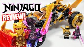 LEGO Ninjago 71769 Cole's Golden Dragon Cruiser Review! (Very Epic)