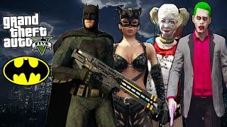 GTA 5 Mods - ULTIMATE BATMAN MOD w/ Catwoman, Joker, Harley Quinn (GTA 5 Mod Gameplay)