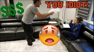 WE'RE LOSING OUR HOUSE!! **Prank on Husband**(HE WENT NUTS!)