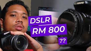 DSLR Murah RM 800 Terbaik Untuk Beginner ? (Canon 550D)