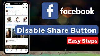 How To Disable Facebook Share Button