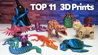 11 Amazing 3D Prints with TOP Timelapses - Bambu Lab P1P