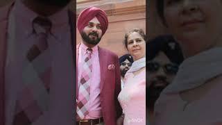 Navjot Singh Sidhu with his pretty wife Navjot Kaur#good match#🫶#cricket#politics#ytshorts#viral