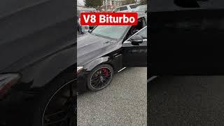 V8 Biturbo | AMG C63 Mercedes-Benz #shorts