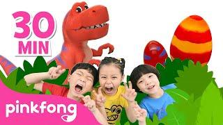  Dance & Sing Along with Dinosaurs + More! | Easter Special Compilation | Pinkfong Kids Songs