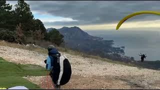 Jan 5th, Montenegro Braici (Budva) No thermals no flight? #paragliding #montenegro #budva