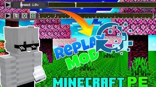 How To Make Cinematic In MCPE Just Like Minecraft Java | Replay Mod MCPE 1.21+