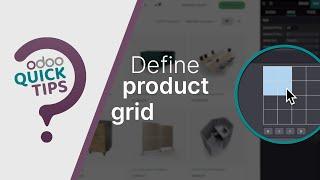 Odoo Quick Tips - Define Product Grid [eCommerce]