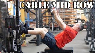 SAM'S DEMO: Cable Mid Row on the ATX® Trinity Tower 135 kg | ATX-LSW-850