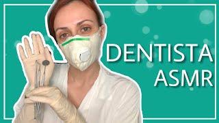 ASMR PORTUGAL: DENTISTA ROLEPLAY (C/INSTRUMENTOS REAIS!)