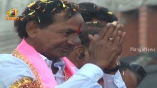 KCR's grand welcome rally in Hyderabad after AP state bifurcation