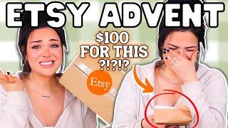 $100 Etsy Advent Calendar with THIS INSIDE?! | Fall Advent Unboxing